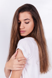 retrato modelo sesión test para book de fotos por fotógrafo en alicante